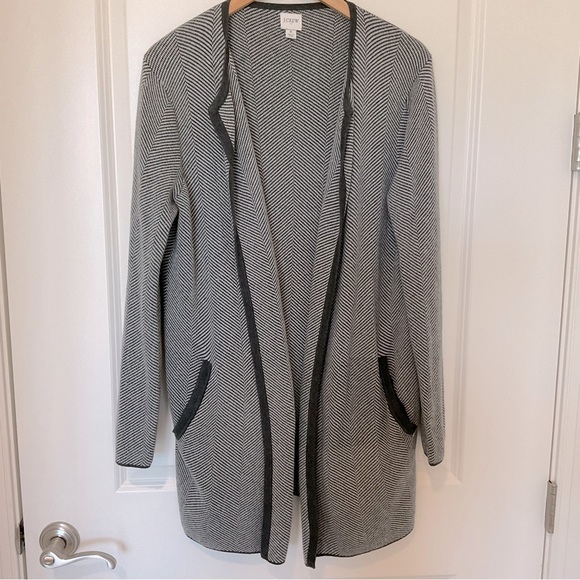 J. Crew Factory Vanessa Cardigan herringbone - Picture 2 of 14